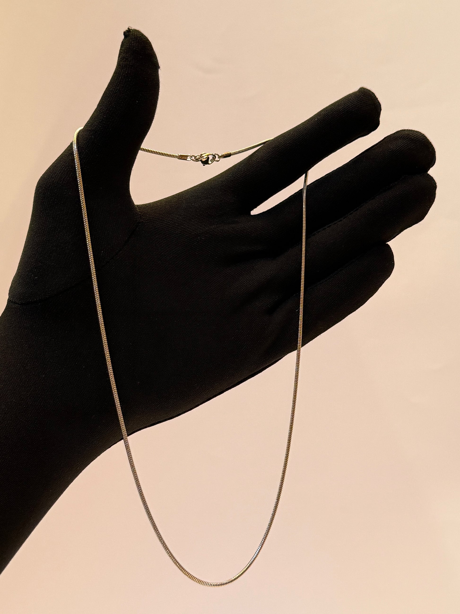 Slim Silver Chain