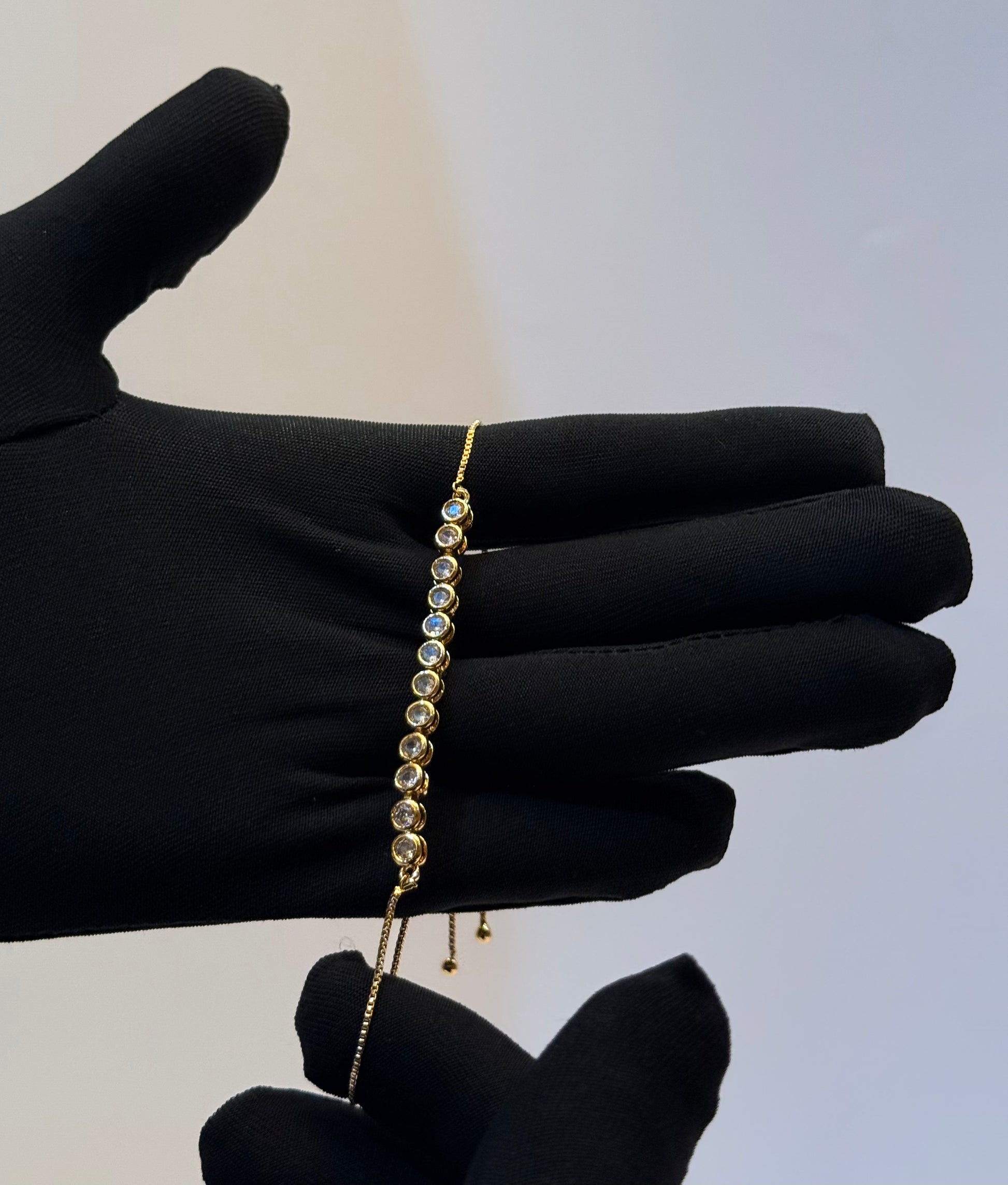 Bazel Gold Bracelet